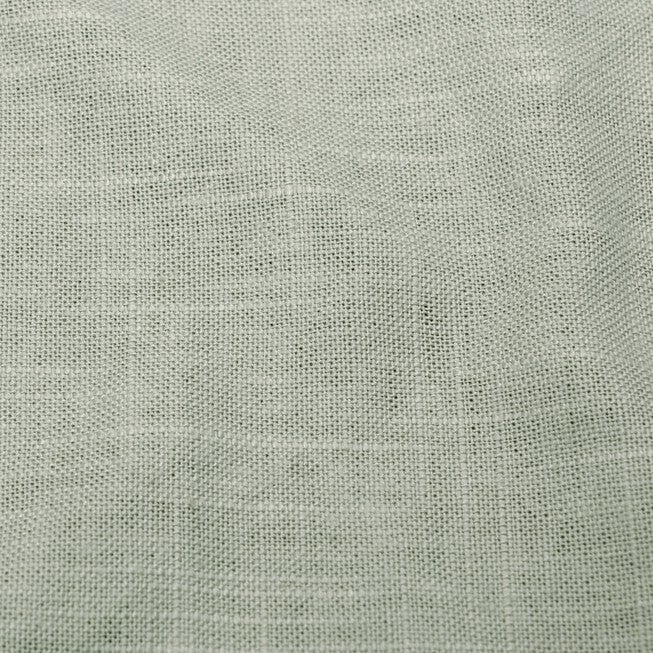 Linen Round Ottoman with Splayed Legs, , alternate image number 3