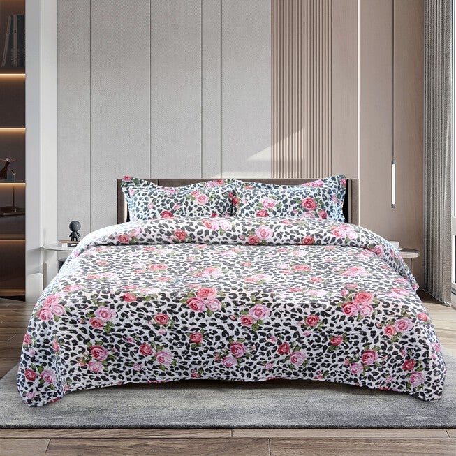 Rose Blossom Quilt Set, FLORAL, hi-res image number 0