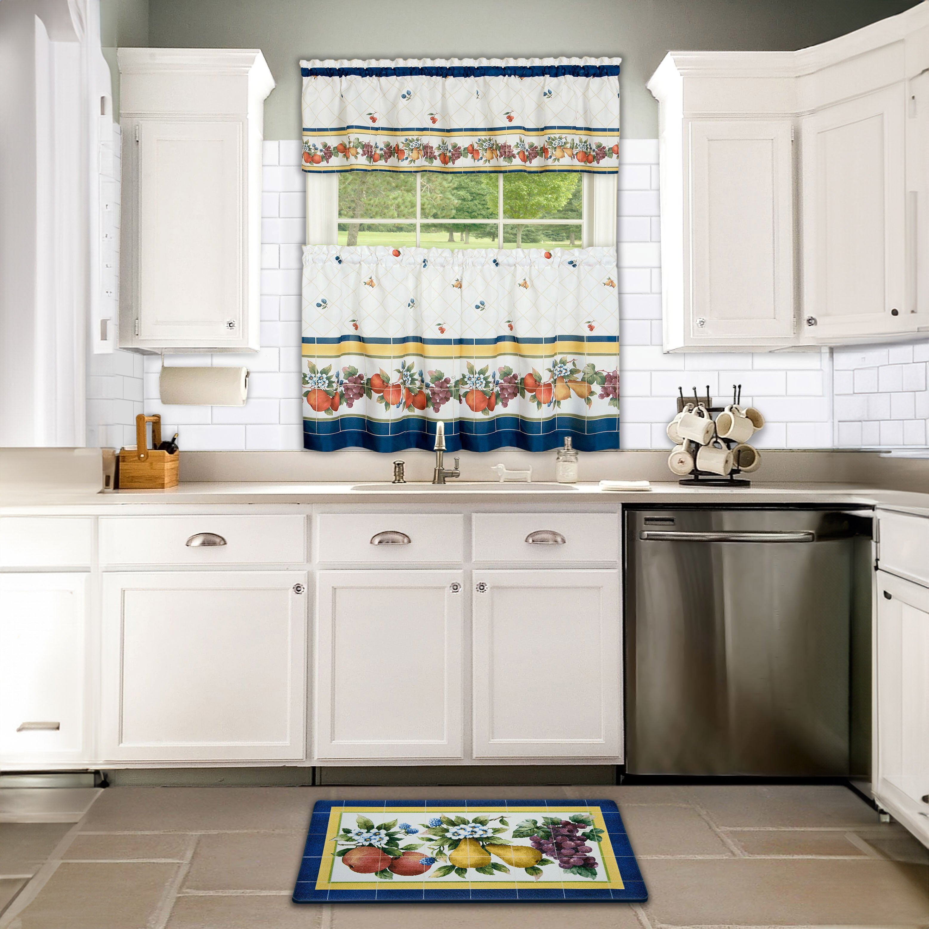 Fruity Tiles 18-in. x 30-in. Anti Fatigue Mat, MULTI, alternate image number 1