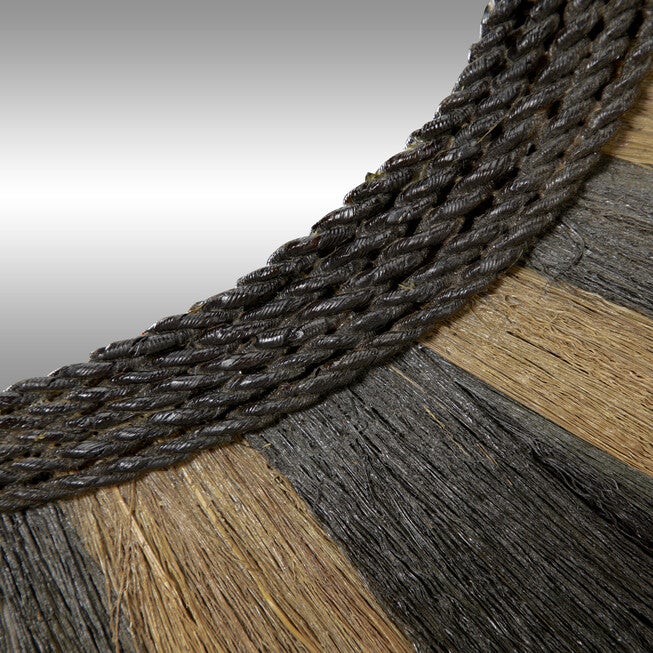 Black Boho Style Sea Grass Wall Mirror, , alternate image number 6