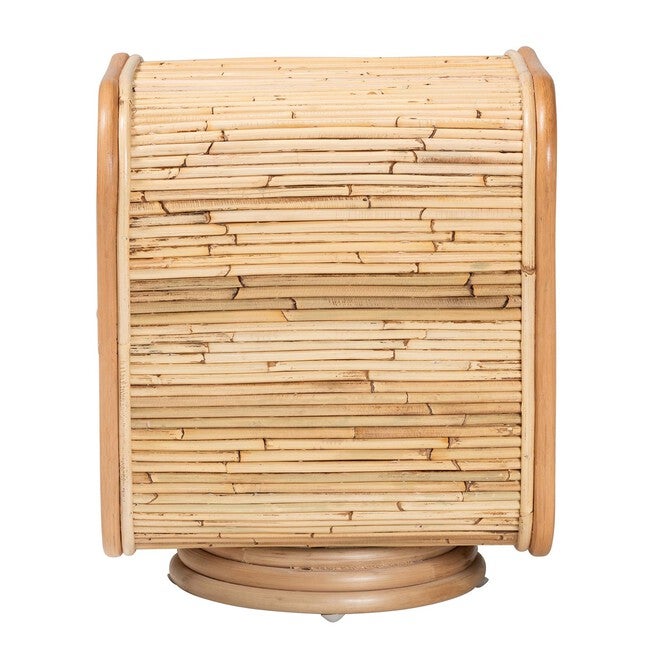Bethari Bohemian Natural Rattan Nightstand, , alternate image number null