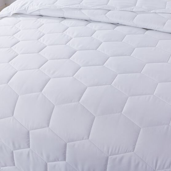 Honeycomb Down Alternative Blanket, White, , on-hover image number null