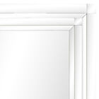 Clear Glam Wood Wall Mirror, , alternate image number null