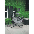 Hanging Ball Chair with Stand in Overland Sand, , on-hover image number null