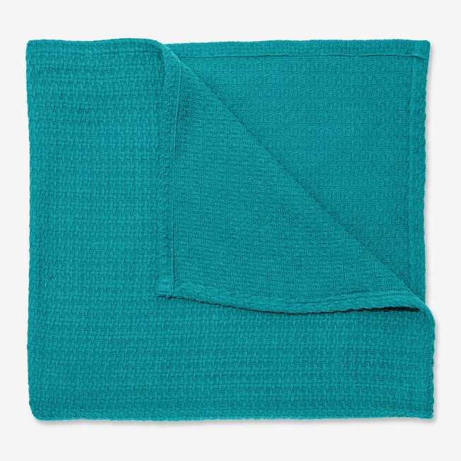 BH Studio Cotton Blanket, TEAL, hi-res image number null