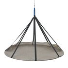 7ft dia Hammock Flying Saucer Hanging Chair, GRAY, hi-res image number null