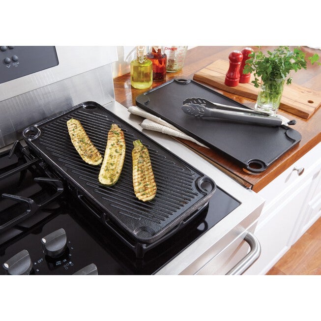 Cast Iron Reversible Griddle, , alternate image number 2