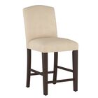 Velvet Back Counter Stool, VELVET PEARL, hi-res image number null