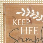 Set Of 2 Brown Wood Farmhouse Wall Decor, , alternate image number null