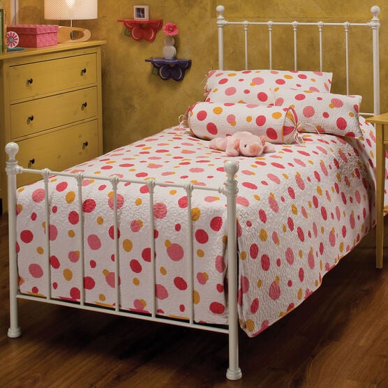 Twin Bed with Bed Frame 76"L x 39 ½"W x 48 ½"H, Twin Bed with Bed Frame 76"L x 39 ½"W x 48 ½"H,