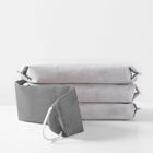 Fresh Ideas Bamboo Charcoal Odor Control Draft Blocker, Grey, , on-hover image number null