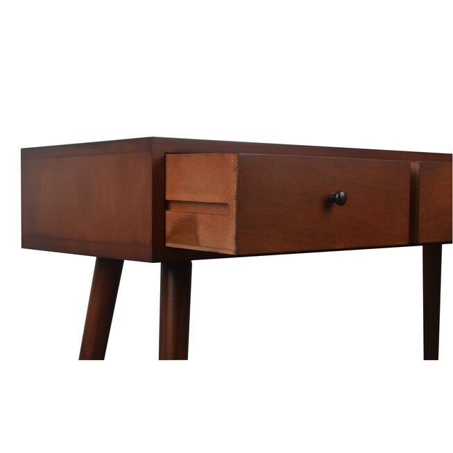 Mid-Century 3-Drawer Console Table , , alternate image number null