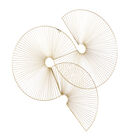 Cosmoliving By Cosmopolitan Gold Metal Wall Decor, , alternate image number null
