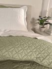 Lily Damask Embossed Bedspread, , alternate image number null