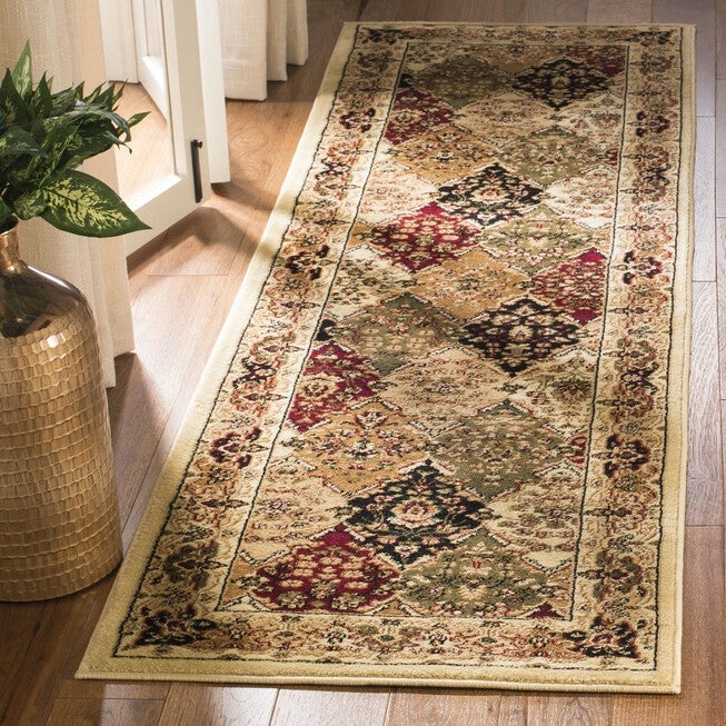 Lyndhurst Multi / Ivory 2'-3 inches X 20' Runner Rug, , on-hover image number null
