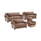 Leopard Plush Loveseat Furniture Cover, , alternate image number null
