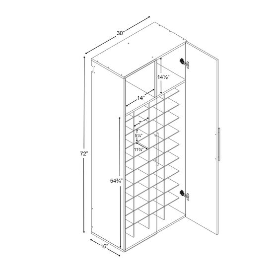 HangUps Shoe Storage, White, , alternate image number null