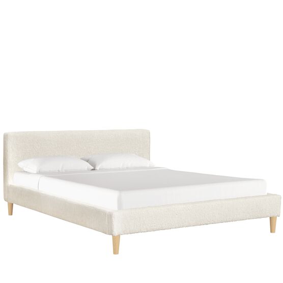 Fur Platform Bed, NATURAL, hi-res image number null