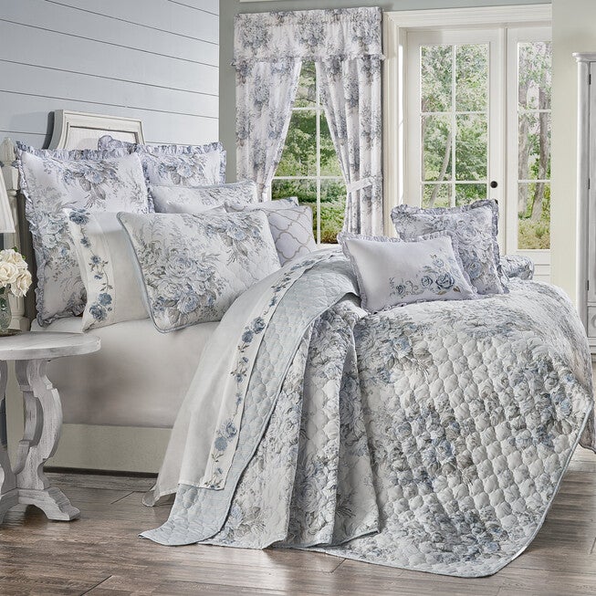 Estelle Quilt Set, BLUE, hi-res image number null