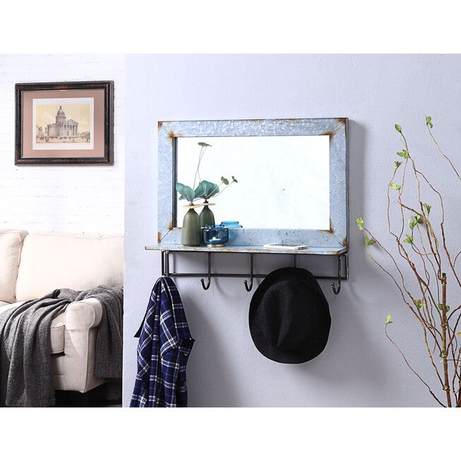 Abbey Collection Mirror , RUSTIC BLACK, hi-res image number 0