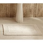 Lux Collections Bath Mat Rug 17" X 24" Rectangle, SAND, hi-res image number 0