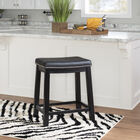 Claridge Faux Leather Upholsterd Seat Bar Stool, , alternate image number null
