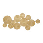 Cosmoliving By Cosmopolitan Gold Metal Wall Decor, GOLD, hi-res image number null
