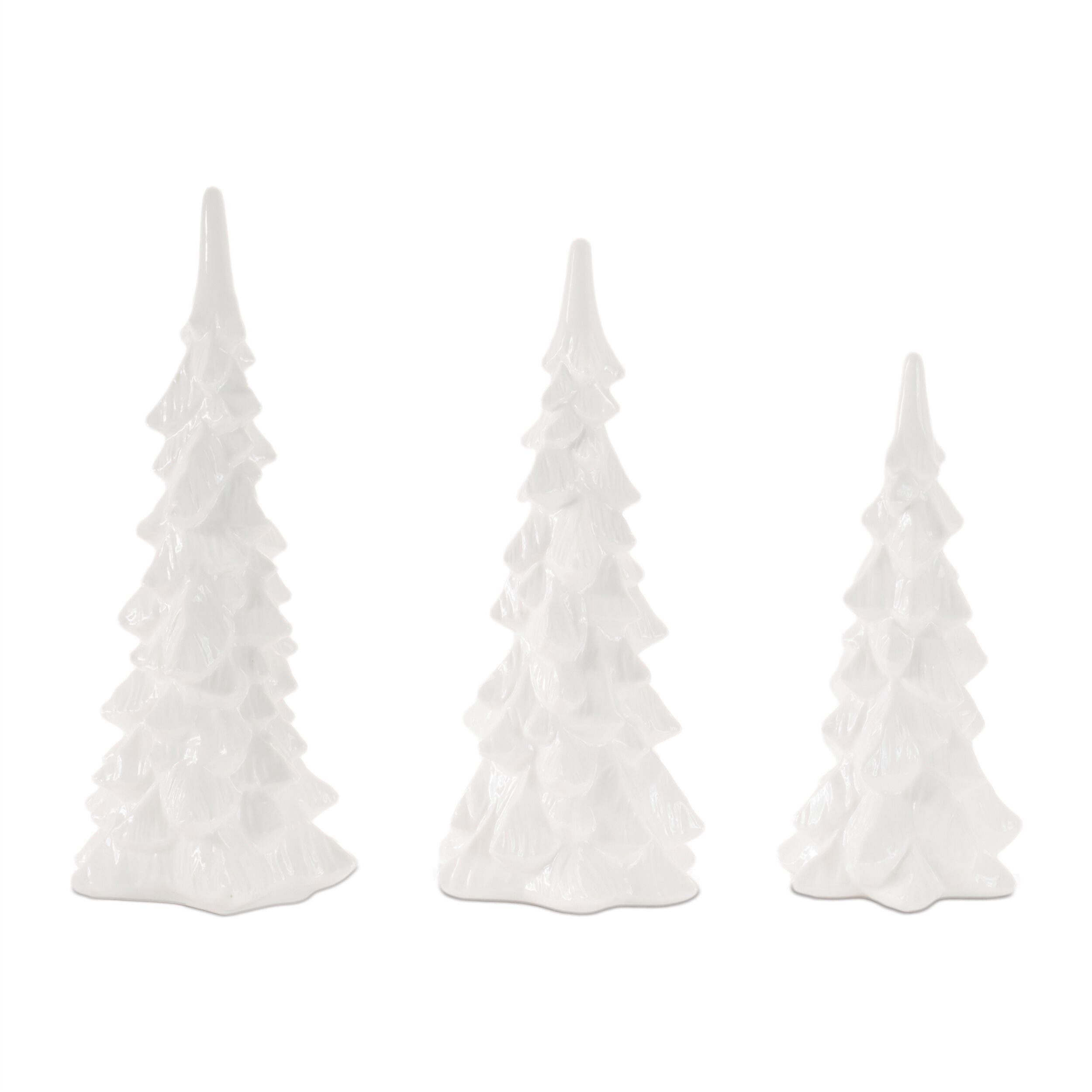 Ceramic Pine Tree (Set of 3)