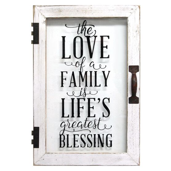 Life's Blessings Printed Glass Decor, MULTI, hi-res image number null