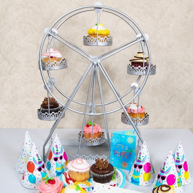 Light-up Ferris Wheel Cupcake Display, , alternate image number 2