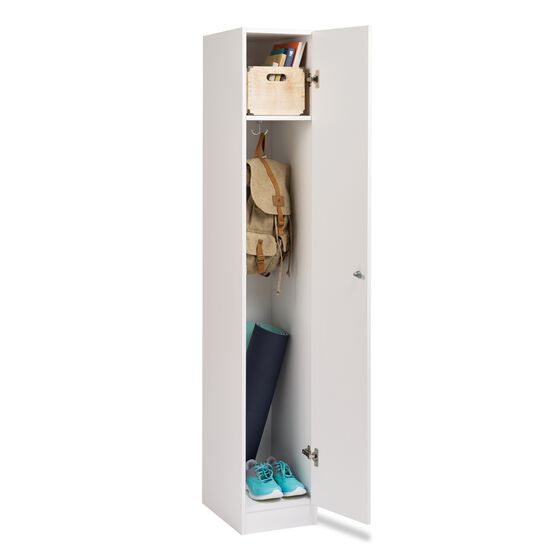 Elite Single Tier Locker, White, , on-hover image number null