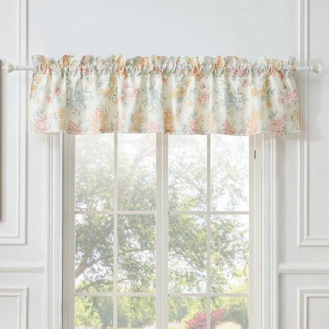 Greenland Home Fashions™ Chloe Window Valance Curtains, PASTEL, alternate image number 1