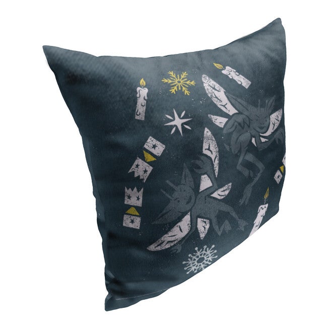 Wb Harry Potter Feastive Freaky Fairies Printed Throw Pillow, , on-hover image number null