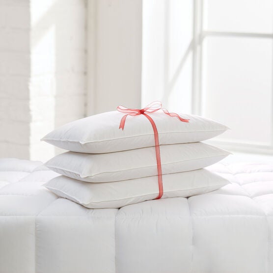 3 Pack Quill Less Feather Pillows Pillows Brylane Home