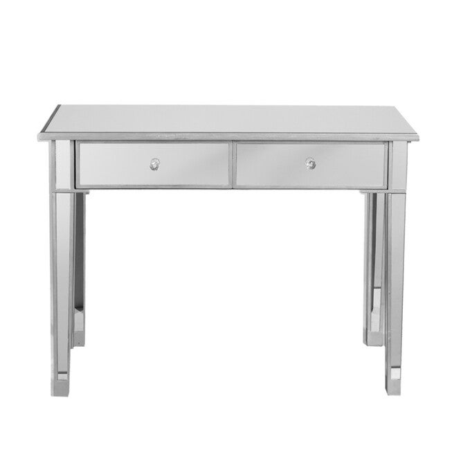 Mirage Mirrored 2-Drawer Console Table, , on-hover image number null