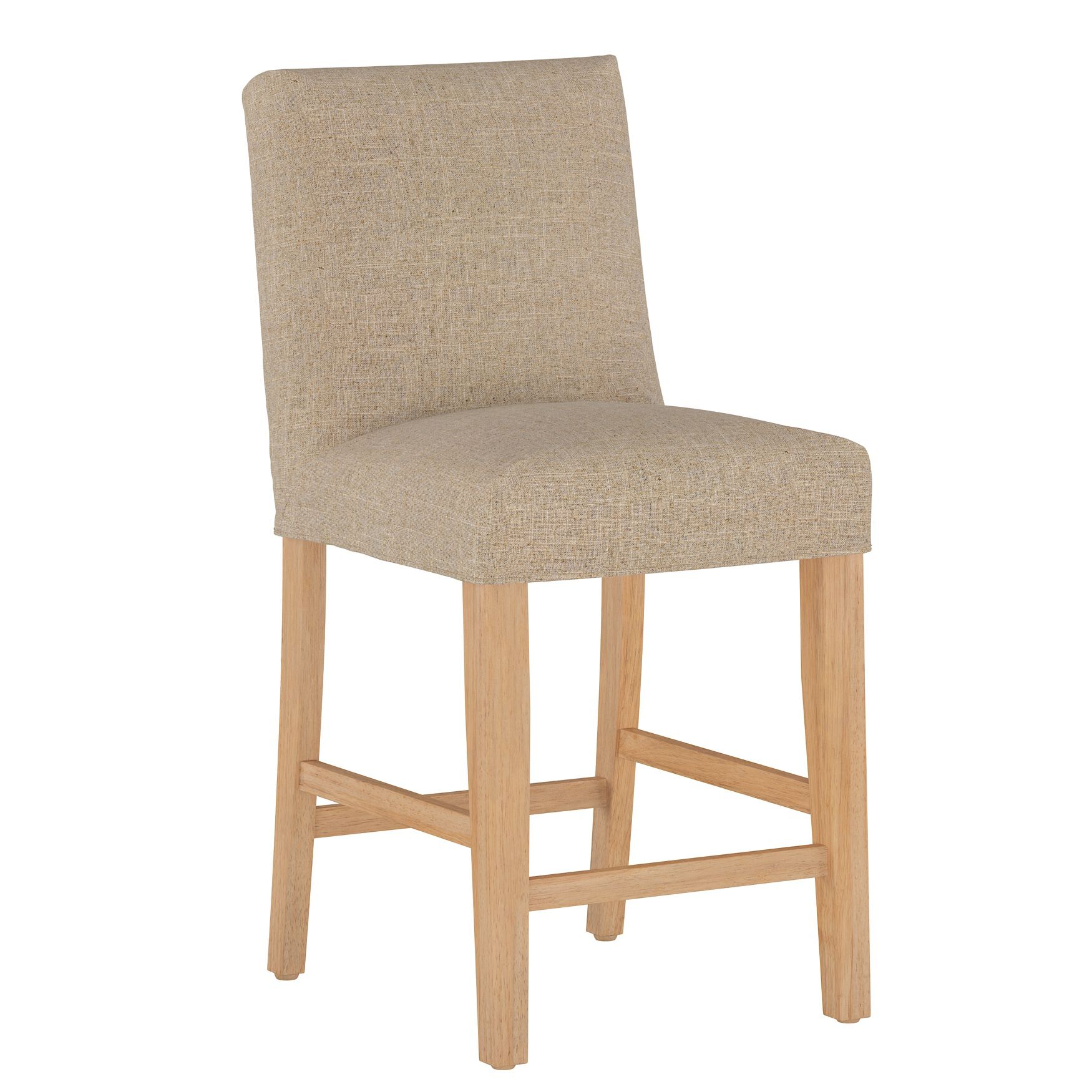 Linen Slipcover Counter Stool Brylane Home