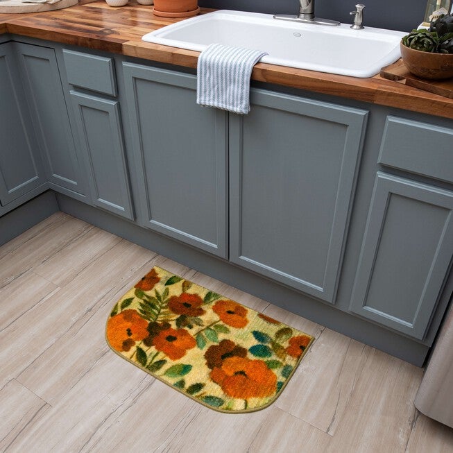 Peaceful Garden Kitchen Rug, , alternate image number null
