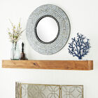 Blue Coastal Wood Wall Mirror, , alternate image number null