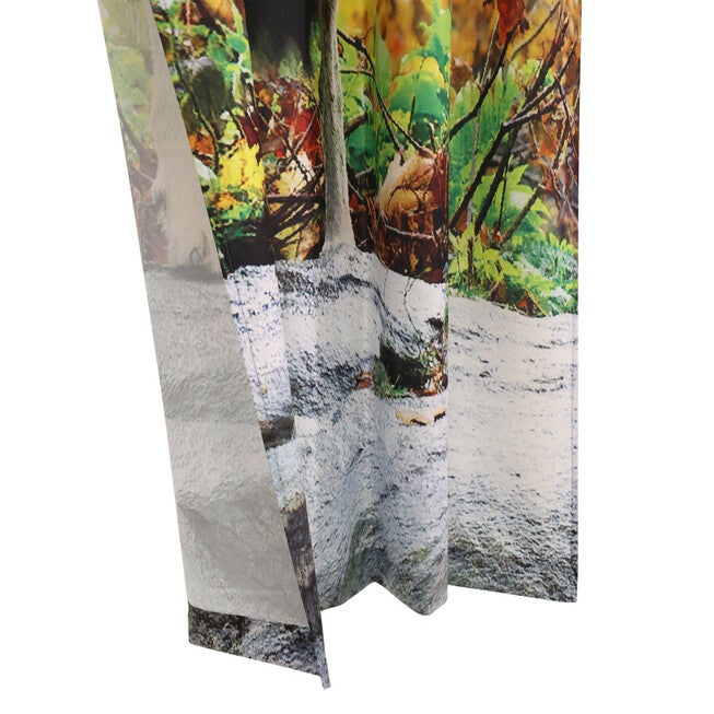 Photo Real Wolves Light Filtering Pole Top Curtain Panel Pair, , alternate image number null