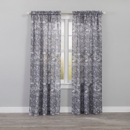 Charlotte Rod-Pocket Panel, Charlotte Rod-Pocket Panel,