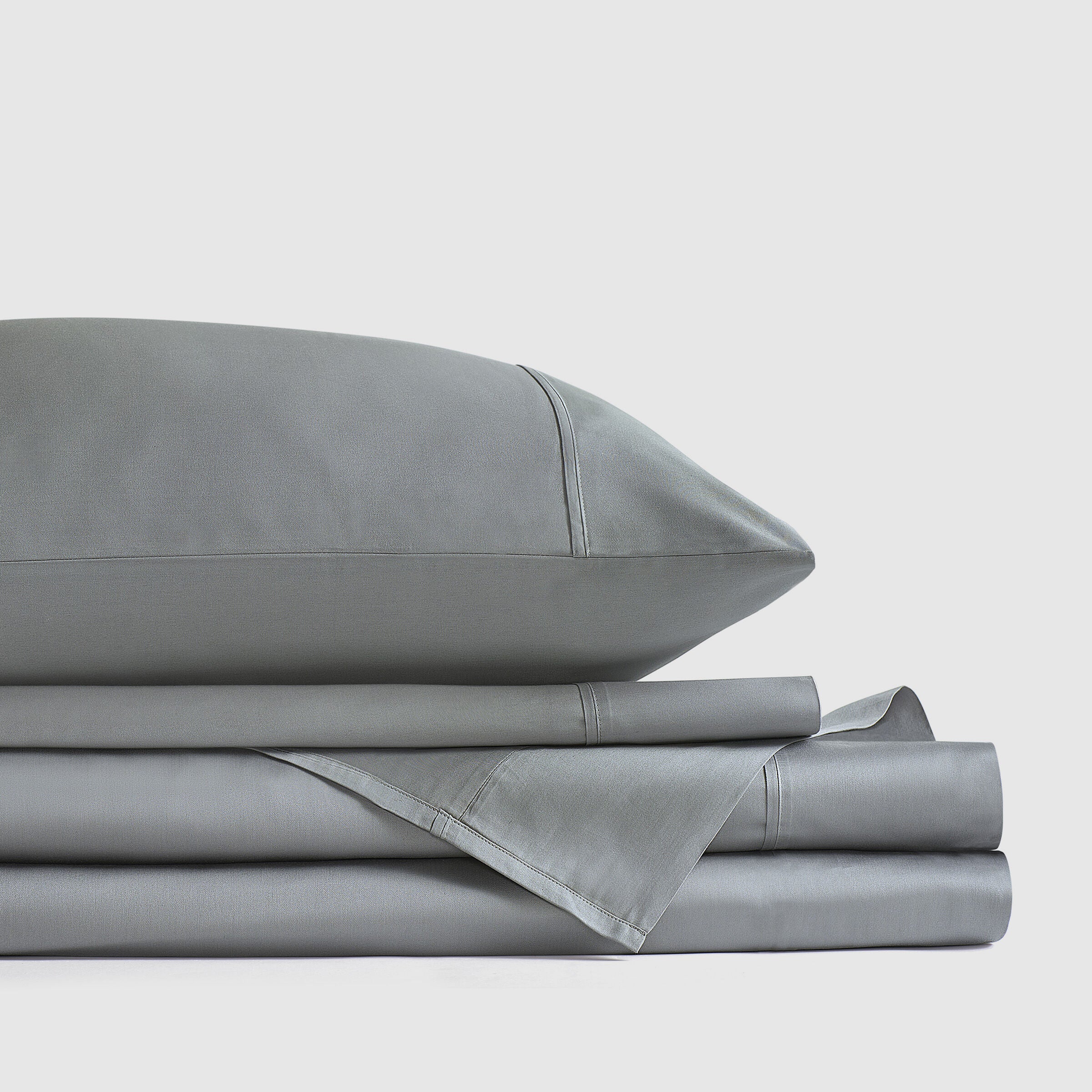 PREMIER SATEEN SHEET SET, EUCALYPTUS, alternate image number 1