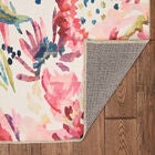 Washable Julian Raspberry/Ivory Rug, , on-hover image number null