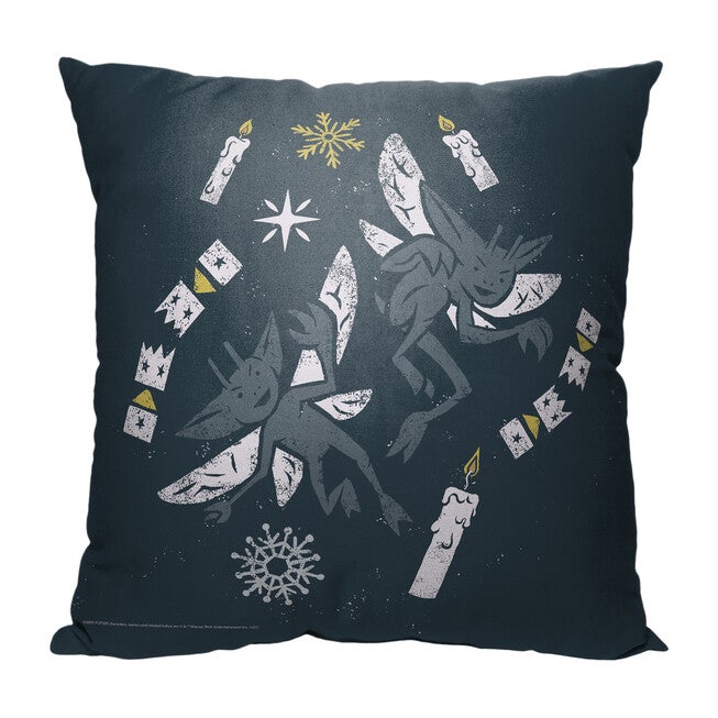 Wb Harry Potter Feastive Freaky Fairies Printed Throw Pillow, O, hi-res image number null