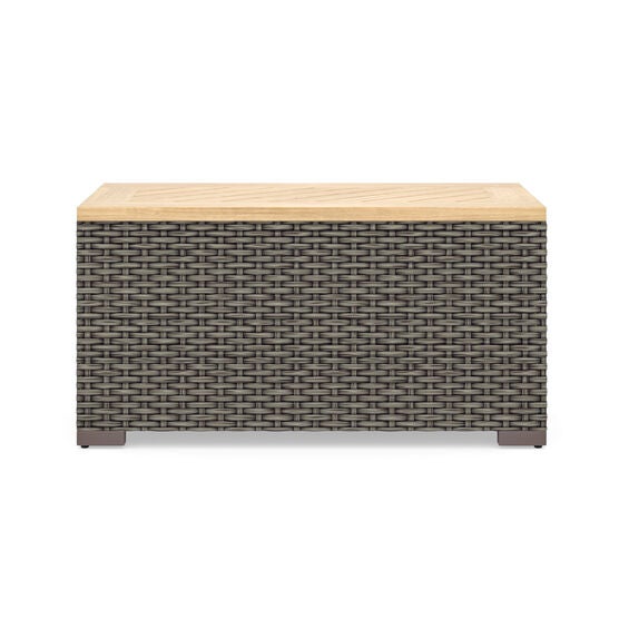 Boca Raton Outdoor Storage Table, BROWN, hi-res image number null