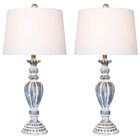 Cottage Antique Blue Resin 29.5" Table Lamp, Set 2, BLUE, hi-res image number null