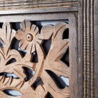 Brown Traditional Ornamental Wood Wall Décor, , alternate image number null