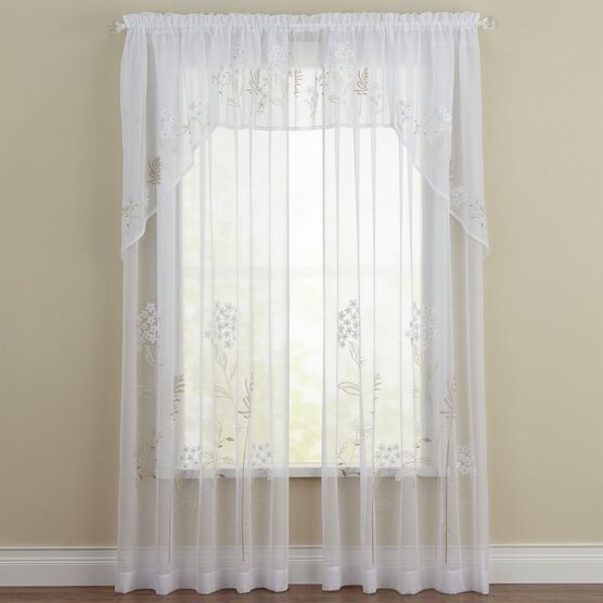 Hydrangea Faux Linen Swag, Hydrangea Faux Linen Swag,
