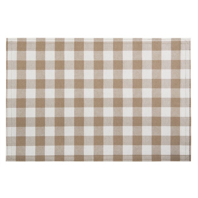 Buffalo Check Reversible Placemat - Set of Four, , alternate image number null