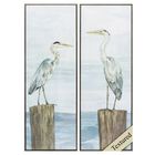 Ocean Sky Panel Framed Wall Décor, Set Of 2, GRAY, hi-res image number null