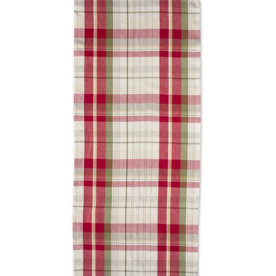 Orchard Plaid Table Runner 14x108, , on-hover image number null